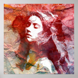 水彩少女 - 愛の勇気を ポスター