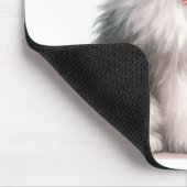 水彩少年と彼の犬 マウスパッド (コーナー)