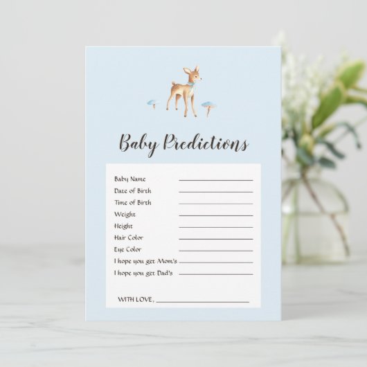 水彩少年ディアーベビー予測ゲーム (スタンド正面)