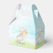 水彩少年ヒツジ赤ちゃんシャワーファーム フェイバーボックス (裏面サイド)