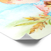 水彩少年ピギーベビーシャワーファーム ポスター (角)