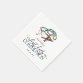 水彩少年ファースト・ホリー・コミュニオン スタンダードカクテルナプキン (角)