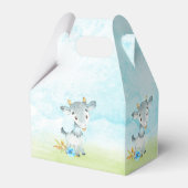 水彩少年ヤギ赤ちゃんシャワーファーム フェイバーボックス (裏面サイド)
