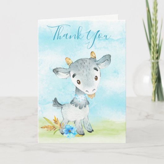 水彩少年ヤギ農場 カード (正面)