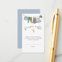 水彩少年服赤ちゃんシャワーディパーラッフル