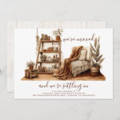 水彩居心地の良いルーム移動 案内状 (正面/裏面)