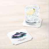 水彩山々 ペーパーコースター (インサイチュ)