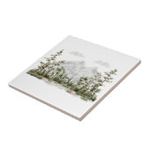 水彩山と森 タイル (側面)