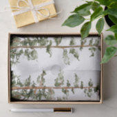 水彩山と森 薄葉紙 (ギフト)