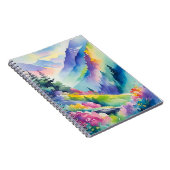 水彩山のノート ノートブック (右側)