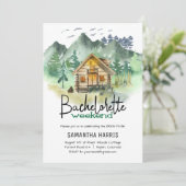 水彩山の女の子たちの週末 招待状 (スタンド正面)