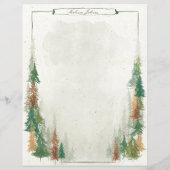 水彩山モノグラム素朴紙シート (裏面)