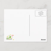 水彩山下絵葉書 ポストカード (裏面)