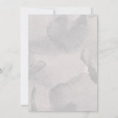 水彩山岳結婚式招待状 招待状 (裏面)