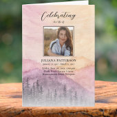 水彩山松葬儀順序 プログラム