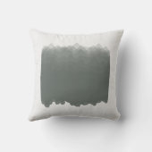 水彩山林イラストレーション枕 クッション (裏面)