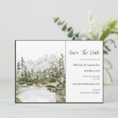 水彩山林素朴結婚ズ セーブザデート (スタンド正面)