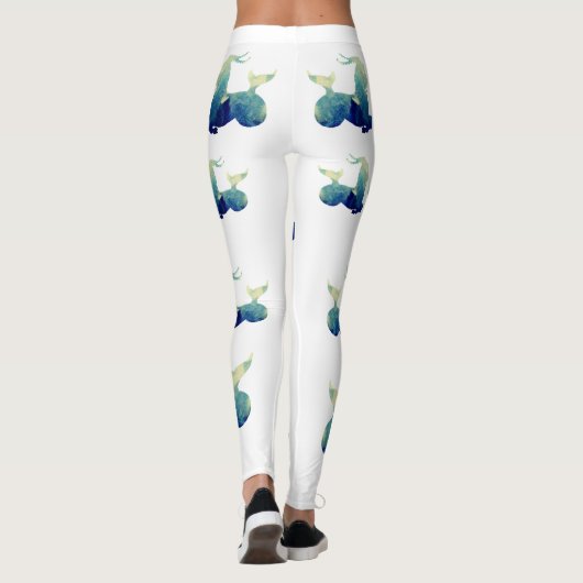 水彩山羊座標識 レギンス (裏面)