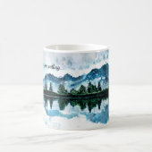 水彩山脈 コーヒーマグカップ (中央)