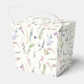 水彩山花紋 フェイバーボックス (裏面サイド)