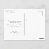 水彩山道の動きのお知らせ ポストカード (裏面)