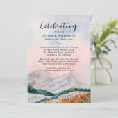 水彩山野ライフセレブレーション 招待状 (スタンド正面)