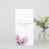 水彩島ロマンス – 結婚式 プログラム- (スタンド正面)