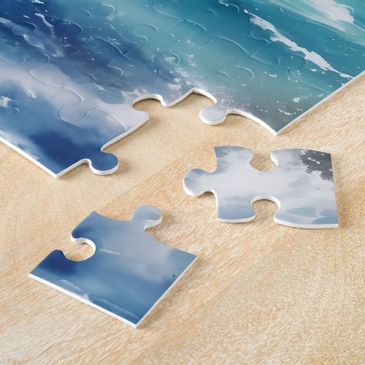 水彩島 ジグソーパズル (側面)