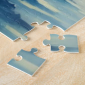 水彩巡航船サンセット ジグソーパズル (側面)