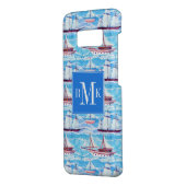 水彩帆船型 Case-Mate SAMSUNG GALAXYケース (裏面/左)
