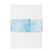 水彩帆船結婚船 招待状ベリーバンド (裏面例)