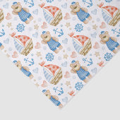 水彩帆船航海の船セーラーベア 薄葉紙 (詳細)