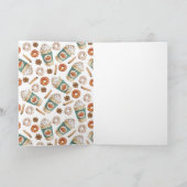 水彩幸せ秋Y'all カード (内部)