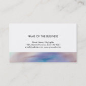 水彩幾何モダンポリゴンアーティスト 名刺 (裏面)