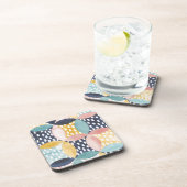 水彩幾何学円 コースター (右側)