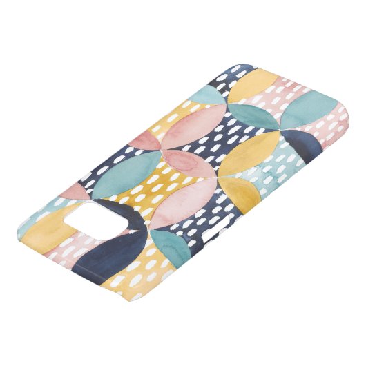 水彩幾何学円 Case-Mate SAMSUNG GALAXYケース (下部)