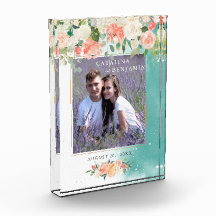 水彩幾何学模様赤面ピンク結婚フローラ