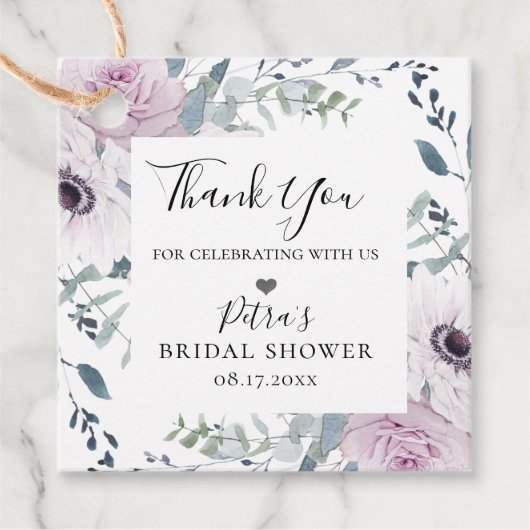 水彩庭園フローラ枠 フェイバータグ (正面)