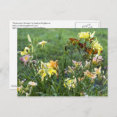 水彩庭園 ポストカード (正面/裏面)