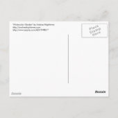 水彩庭園 ポストカード (裏面)