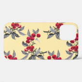  – 水彩庭園 – 紫檀植物の継ぎ目無し模様  Case-Mate iPhoneケース (裏面 (横))