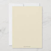 水彩建物引っ越し祝いパーティーパーティー 招待状 (裏面)