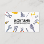 水彩建築手利大工ツール 名刺 (正面)