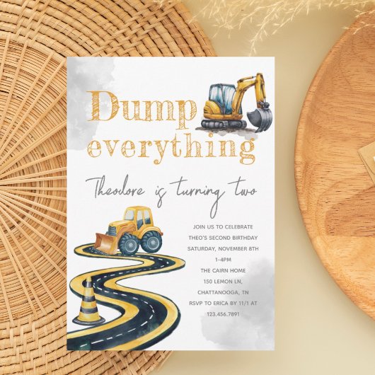 水彩建築第2回第3回第4回誕生日 招待状