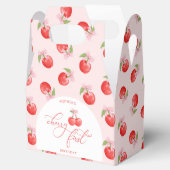 水彩弓さくらんぼ第1誕生日 フェイバーボックス (オープン)