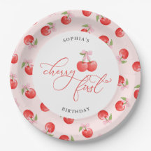 水彩弓さくらんぼ第1誕生日