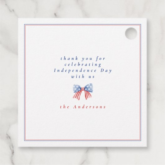 水彩弓7月4日バーベキュー洗練 フェイバータグ (裏面)