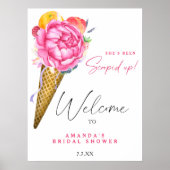 水彩彼女はスクープされたブライダルシャワー ポスター (正面)