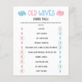 水彩性別が旧妻を明らかにするゲーム (裏面)