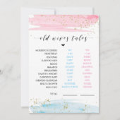 水彩性別が老妻の物語を明らかにするゲーム (正面)